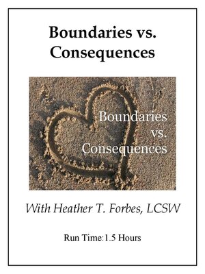 cover image of Boundaries vs. Consequences (Video)